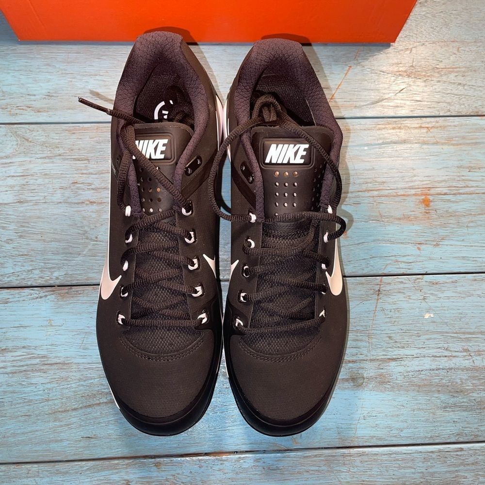 New Multiple Sizes Nike Air Clipper ‘17 Metal Baseball Cleats 880261 010 - Picture 3 of 3